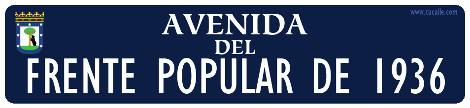 cartel_de_avenida-del-Frente Popular de 1936_en_madrid_antiguo